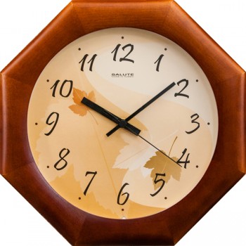 Часы настенные ДС-ВБ28-199 ЛИСТОПАД в Рубцовске - rubcovsk.mebel54.com | фото