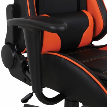 Кресло компьютерное BRABIX GT Racer GM-100 (черный, оранжевый) в Рубцовске - rubcovsk.mebel54.com | фото