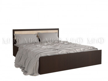 Кровать 1,4 Фиеста (Венге/Дуб беленый) в Рубцовске - rubcovsk.mebel54.com | фото