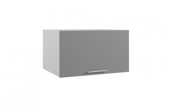 Лофт ГВПГ 800 шкаф верхний горизонтальный глубокий высокий (Штукатурка белая/корпус Серый) в Рубцовске - rubcovsk.mebel54.com | фото