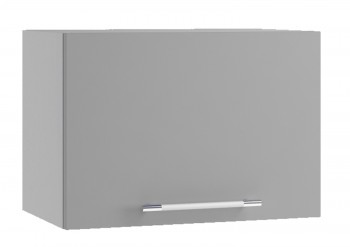 Лофт ПГ 500 шкаф верхний горизонтальный (Штукатурка белая/корпус Серый) в Рубцовске - rubcovsk.mebel54.com | фото