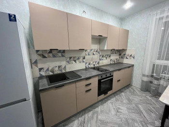 Модульная кухня Норд 2,5 м (Софт какао/Белый) в Рубцовске - rubcovsk.mebel54.com | фото