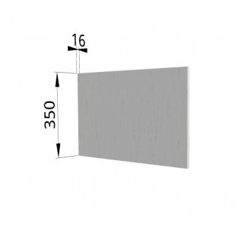 Панель торцевая (для шкафа горизонтального глубокого) ГПГ Капри (Липа белый) в Рубцовске - rubcovsk.mebel54.com | фото