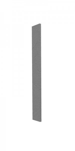 Панель торцевая (для шкафа верхнего торцевого высокого) ВПТ 400 Лофт (Штукатурка серая) в Рубцовске - rubcovsk.mebel54.com | фото