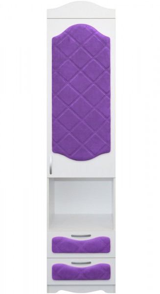Пенал с ящиками серии Иллюзия 32 Фиолетовый в Рубцовске - rubcovsk.mebel54.com | фото