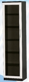 Шкаф средний со стеклодверью ДЛЯ ГОСТИНОЙ ШСС-450 Венге/Дуб выбеленный в Рубцовске - rubcovsk.mebel54.com | фото