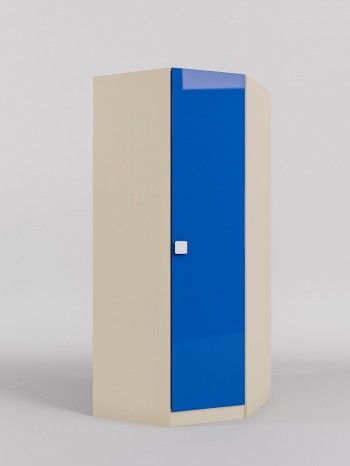 Шкаф угловой (угловая секция) Скай люкс (Синий/корпус Клен) в Рубцовске - rubcovsk.mebel54.com | фото