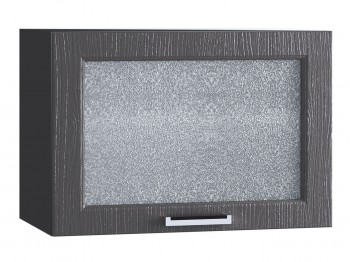 Шкаф верхний горизонтальный со стеклом 609, ШВГС 609 (Клен серый/корпус венге) в Рубцовске - rubcovsk.mebel54.com | фото