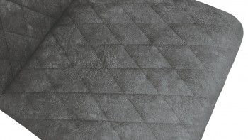 Стул «Стенли» К1С Черный муар/Микровелюр Wellmart Graphite в Рубцовске - rubcovsk.mebel54.com | фото